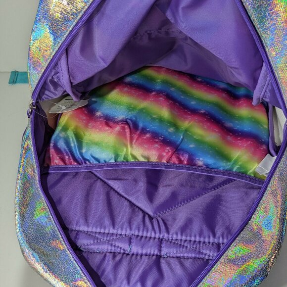 Girls Tie Dye Unicorn Backpack - Picture 4 of 4